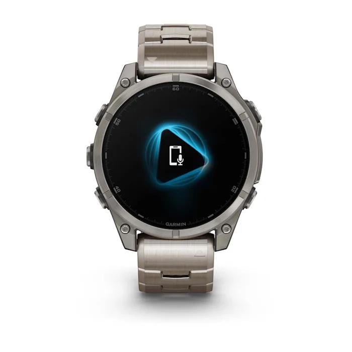 Fēnix® 8 - 47 mm, AMOLED, Sapphire, Titanio con Titanio