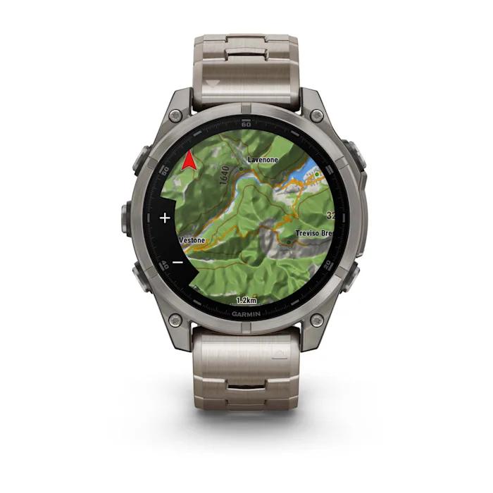 Fēnix® 8 - 47 mm, AMOLED, Sapphire, Titanio con Titanio