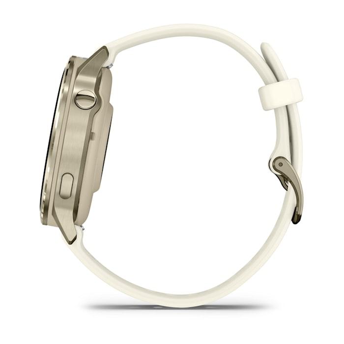 Venu® 4 – 41 mm, Lunar gold con cinturino in silicone Bone