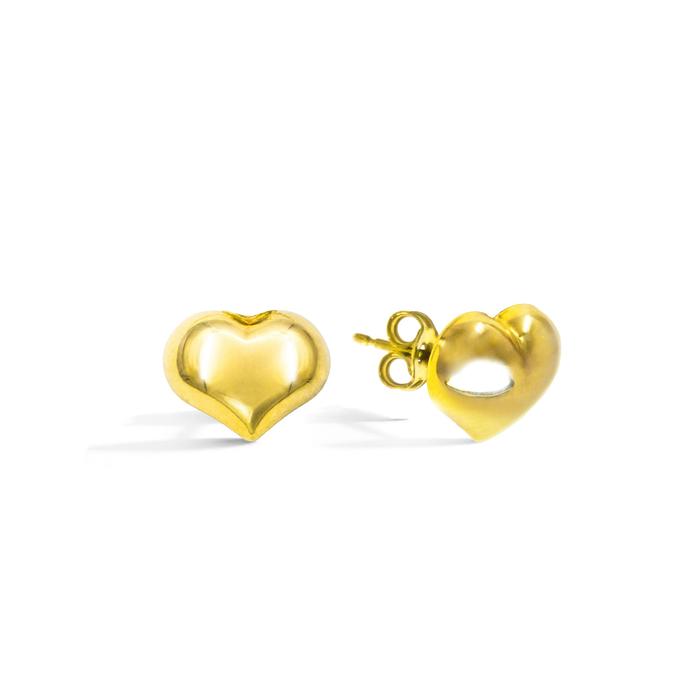 Orecchini Cuore in Oro