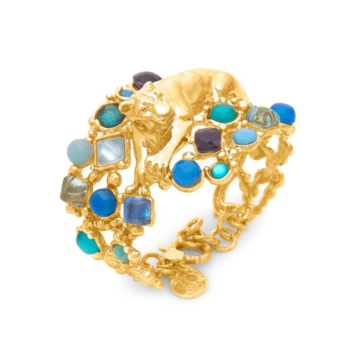 Bracciale Panthère Mirage Bleu