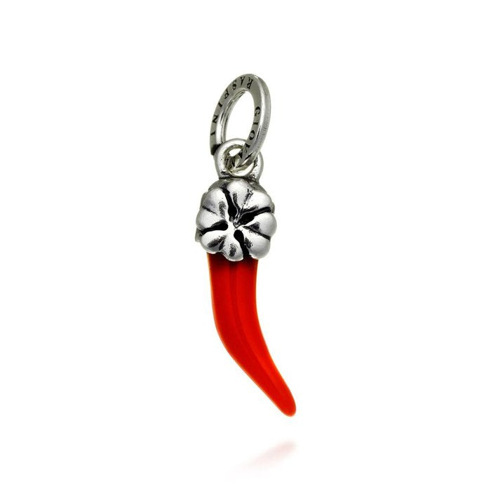 Charm Corno Quadrifoglio