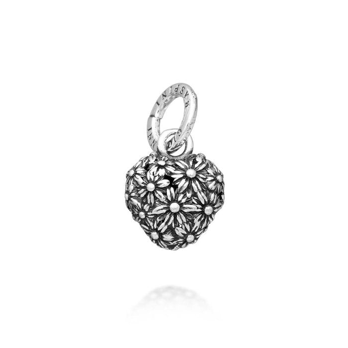 Charm Cuore Margherite Piccolo