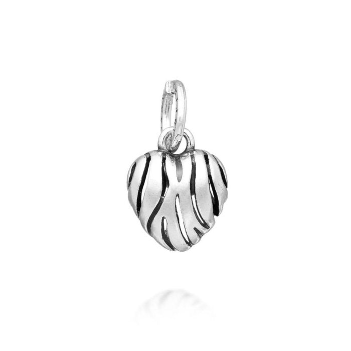 Charm Cuore Zebra