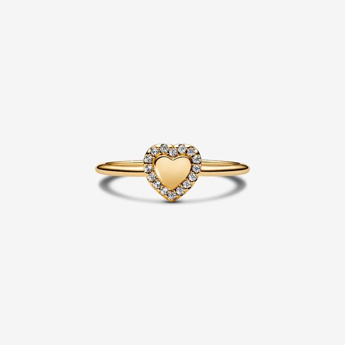 Anello Cuore e Pavè da incidere