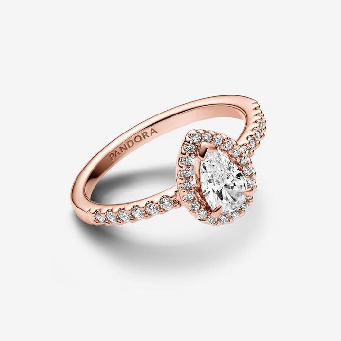Anello Punto Luce Goccia Piccola
