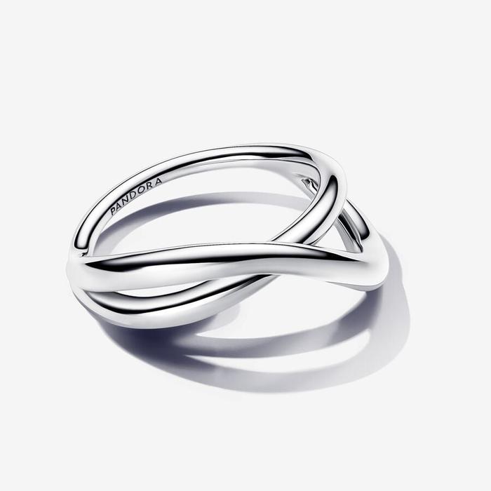 Anello Infinito Linea Sinuosa
