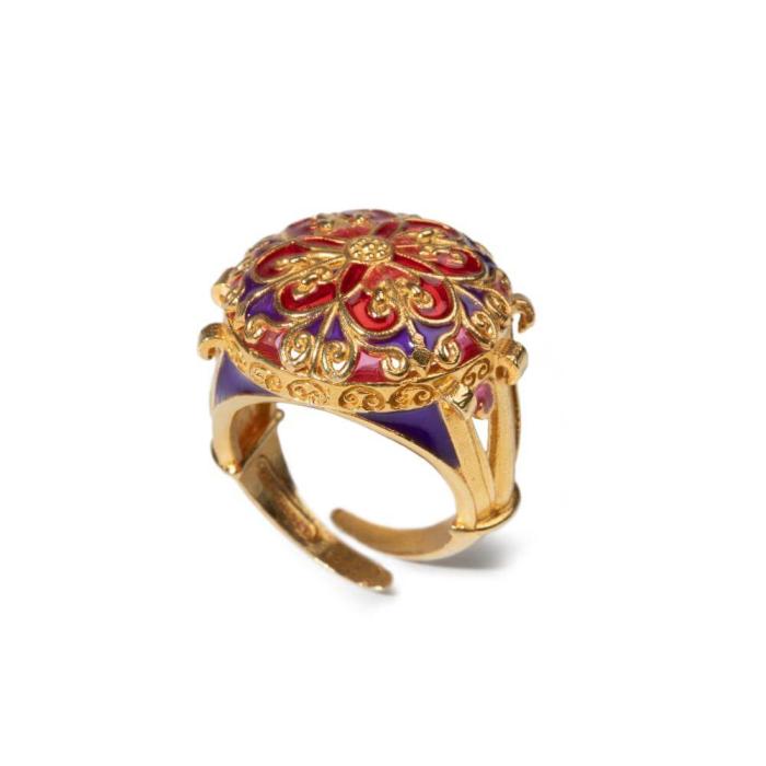 Anello Bbalconi di Sicilia Viola