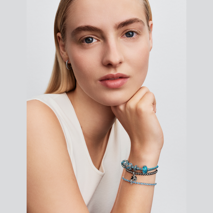 Charm Openwork Pesciolini nel mare