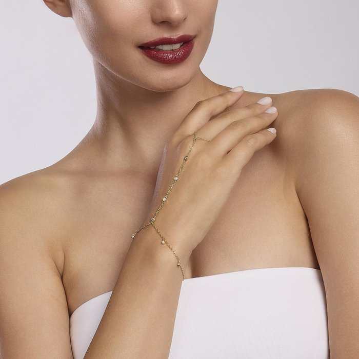 Baciamano in argento dorato SPOTLIGHT