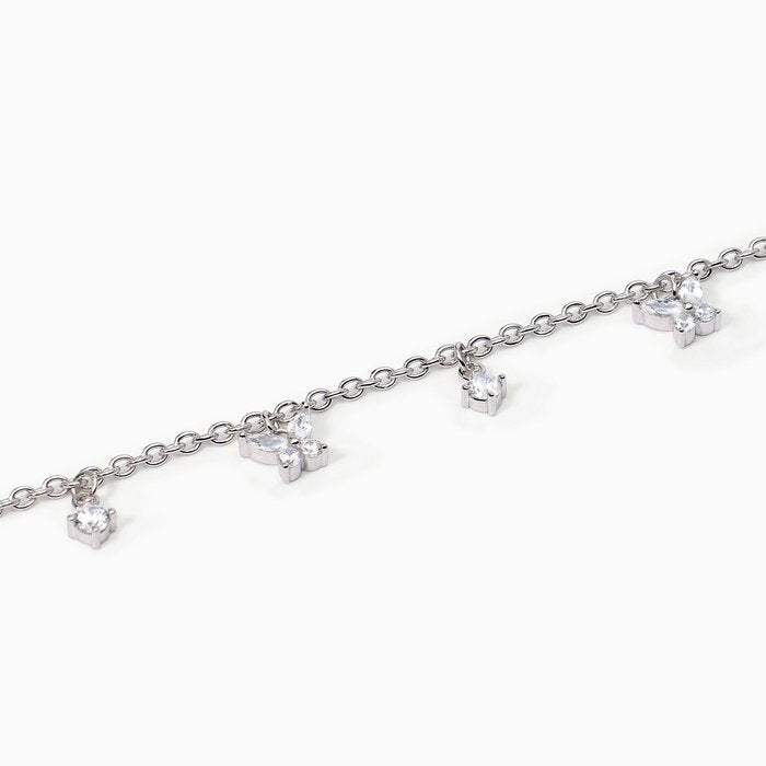 Bracciale con charm bianchi SECRET GARDEN