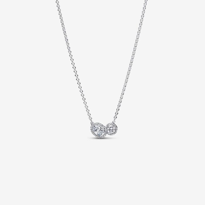 Collana Doppia Pietra Luminosa