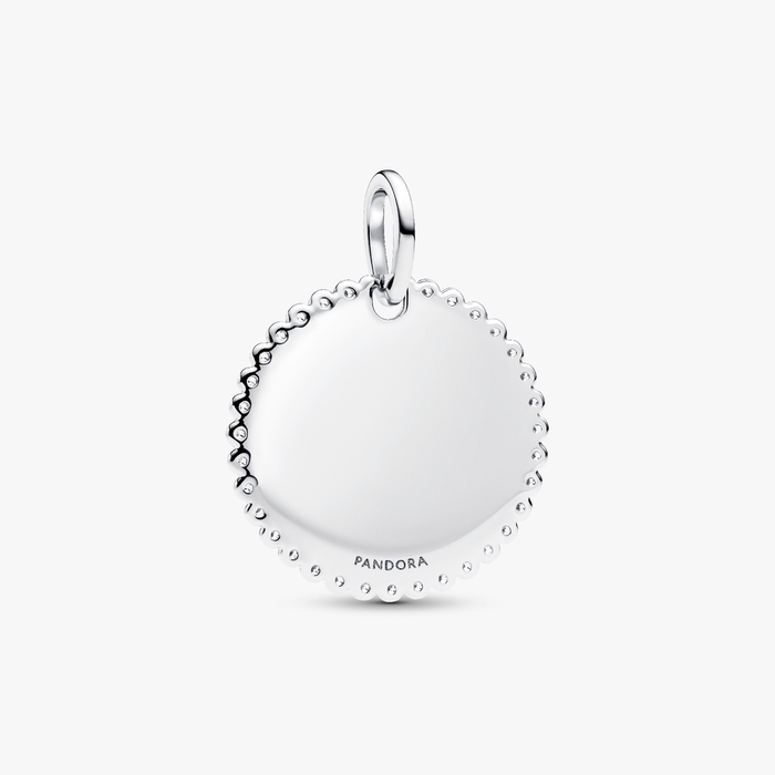 Collane e Pendenti Charm Pendente Medaglia Luminosa da incidere