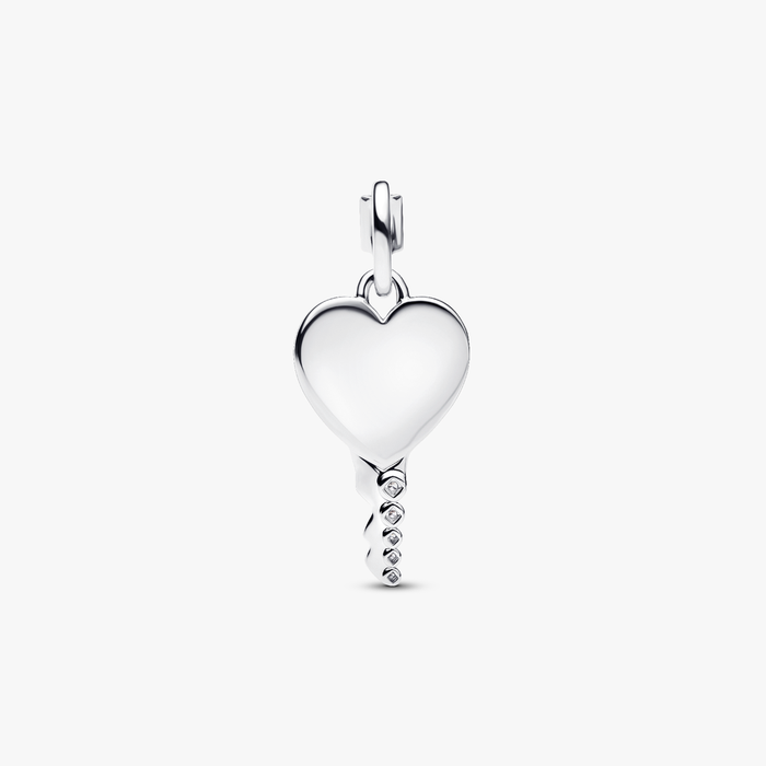 Collane e Pendenti Charm Pendente Chiave a Cuore da incidere