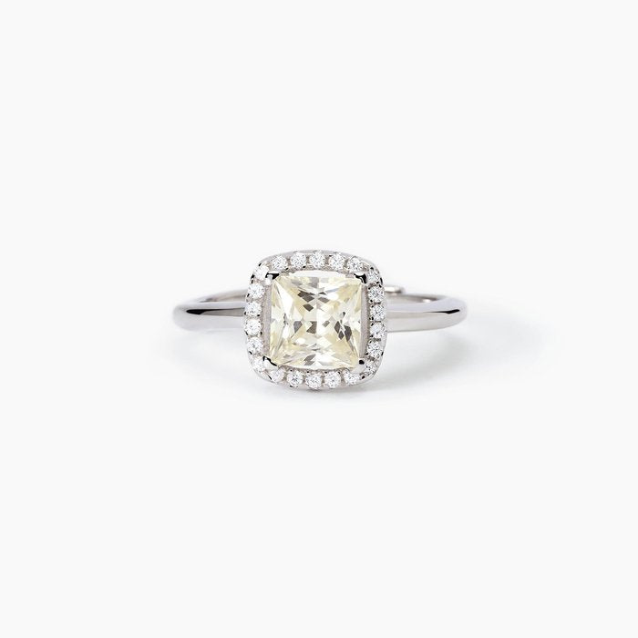 Anello in argento con zircone Lemon COOL OR RÉTRO?