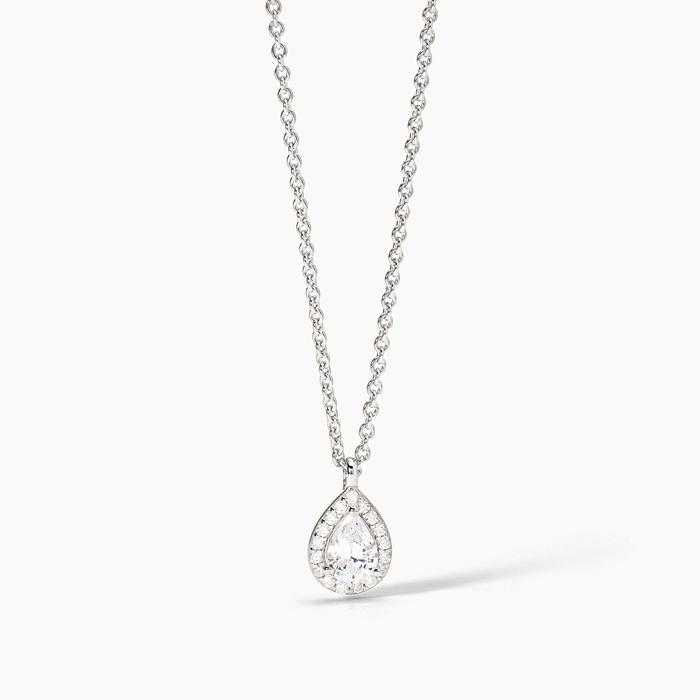 Girocollo in argento con zirconi bianchi COOL OR RÉTRO?