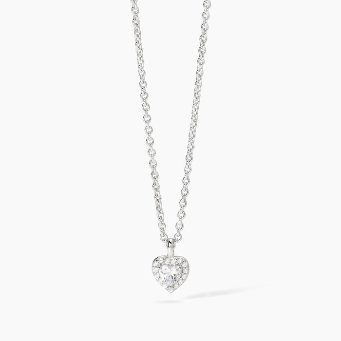 Girocollo in argento con ciondolo a forma di cuore LOVE AFFAIR