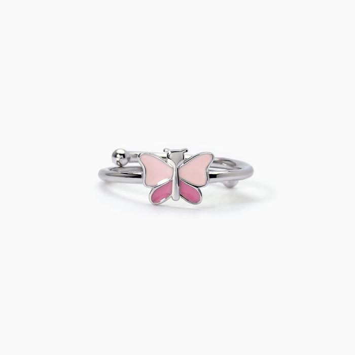 Anello in argento con farfallina BUTTERFLY