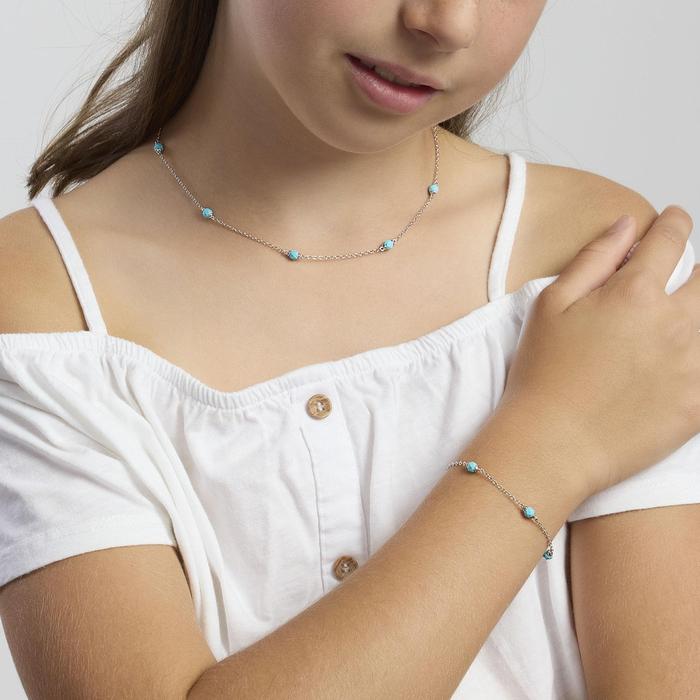 Bracciale in argento con turchese DREAM STONE