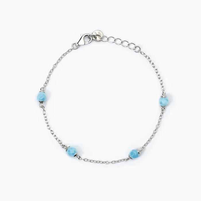 Bracciale in argento con turchese DREAM STONE