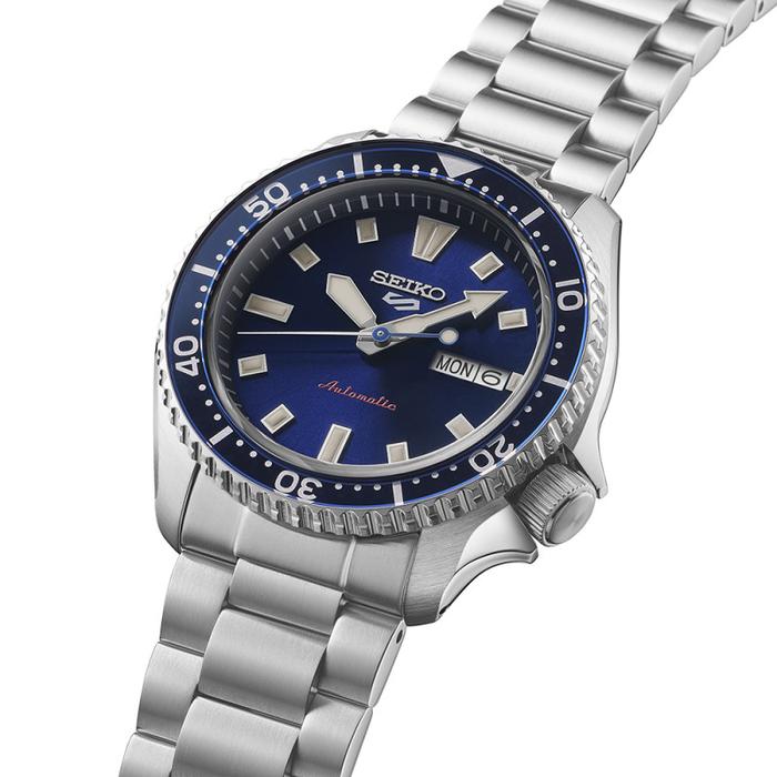 Orologio Seiko 5 Sports ~ Automatico 3 sfere data - SRPL83K1