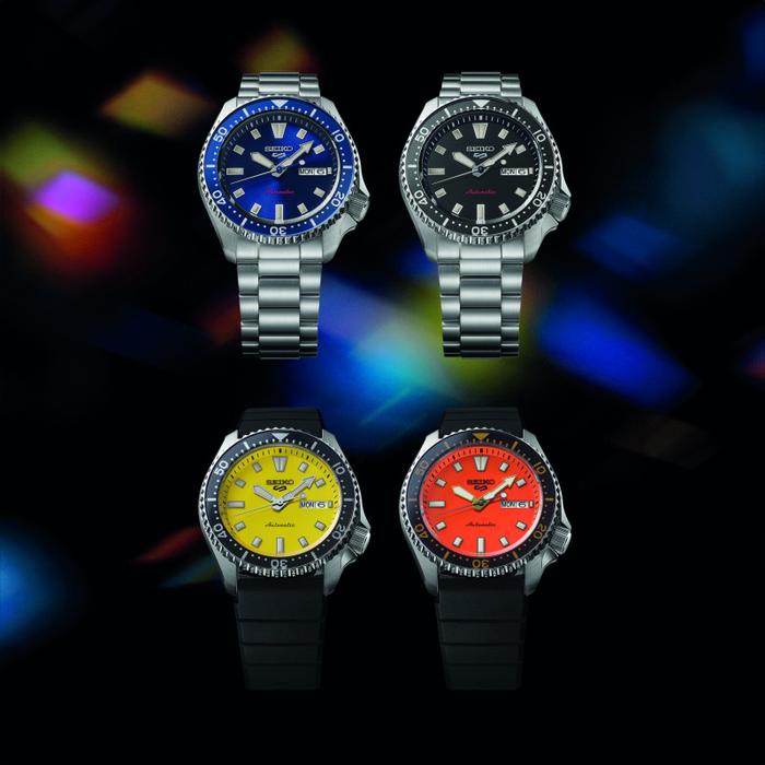 Orologio Seiko 5 Sports ~ Automatico 3 sfere data - SRPL83K1