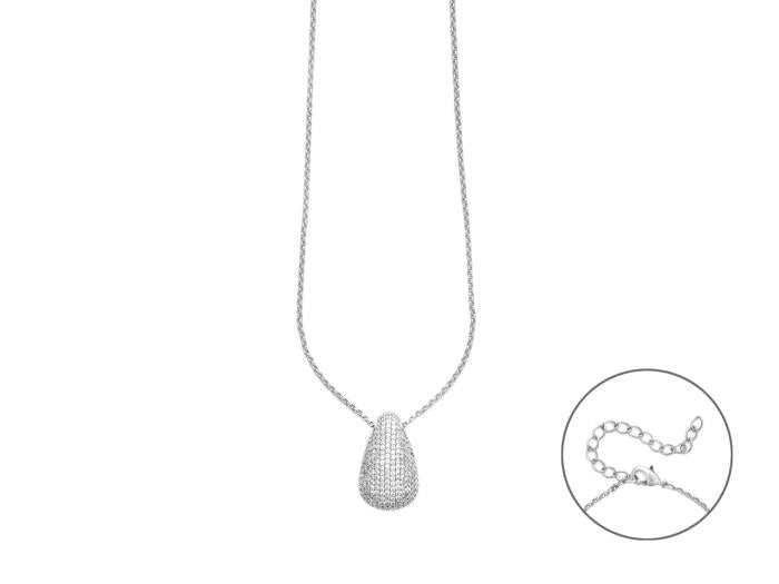 COLLANA GOCCIA OTTONE