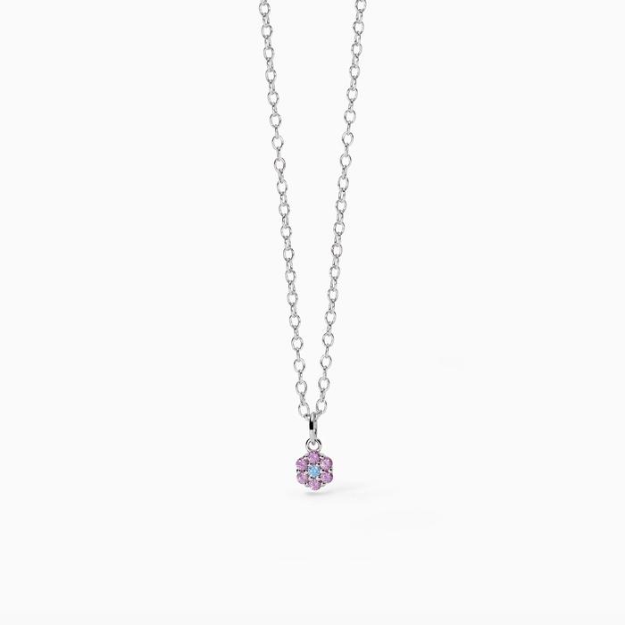 Girocollo da bambina con pendente fiore Fior Fiore