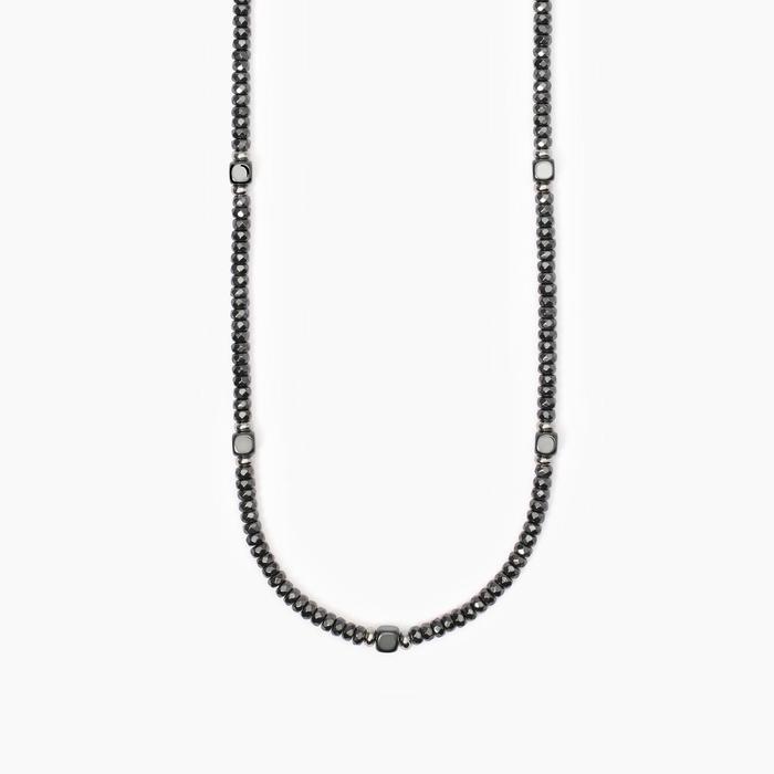 Collana uomo con rondelle Route 66