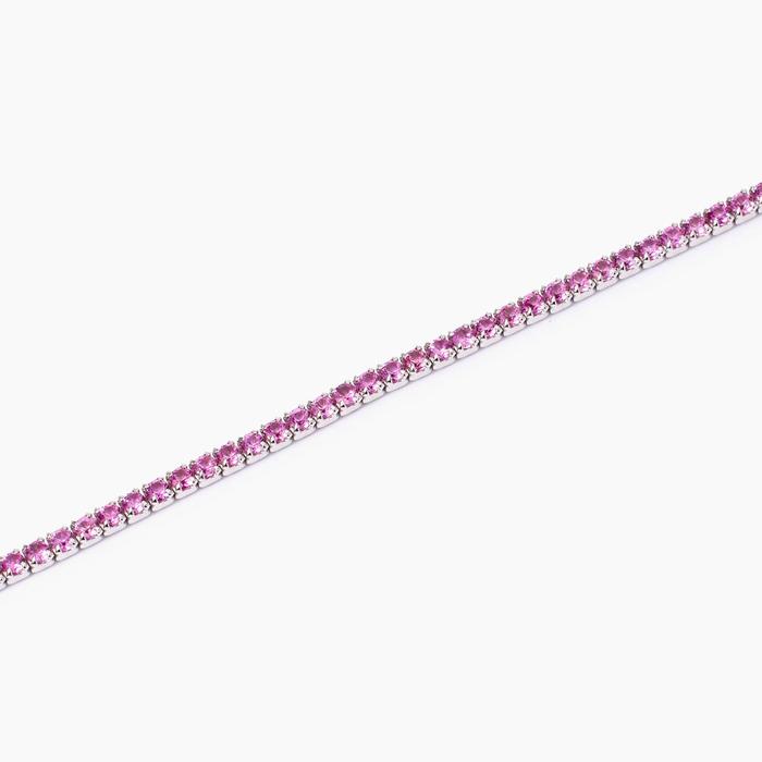 Bracciale tennis con tormalina sintetica Mini Tennis