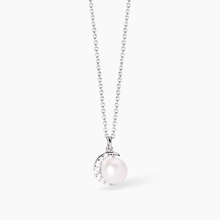 Girocollo in argento con perla coltivata Incontri