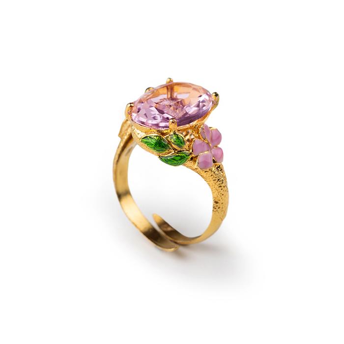 Anello Colibrì Gemma