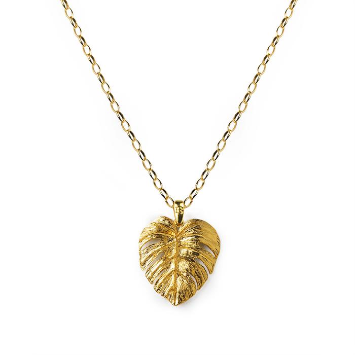 Pendente Monstera Gold