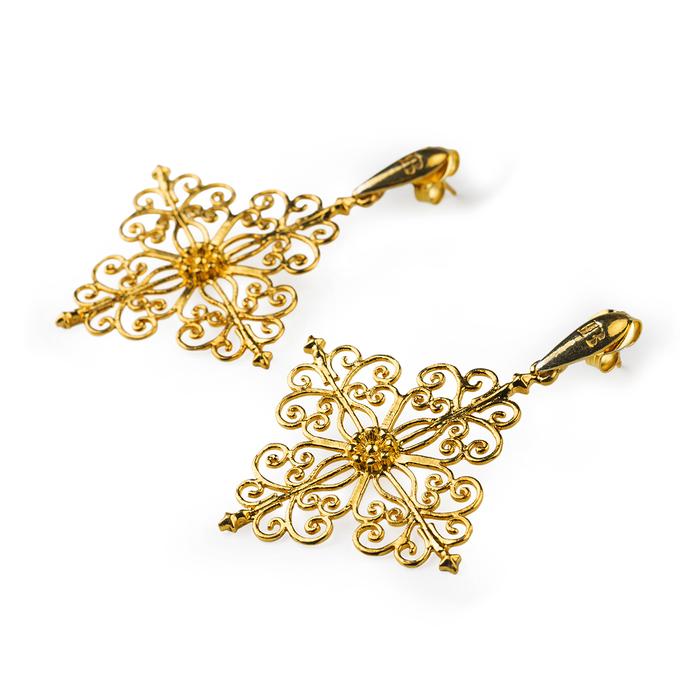 Orecchini Barocco Gold