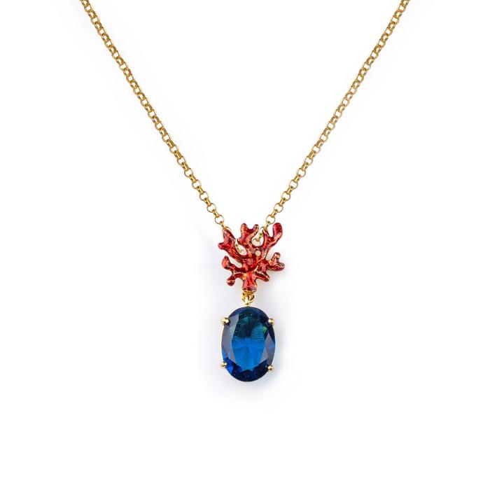 Collana Corallo Gemma