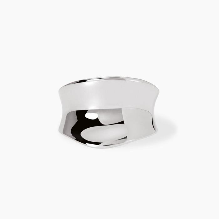 Anello contrarié in argento Amazing
