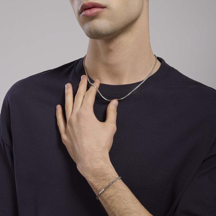 Collana uomo con catena snake Daily