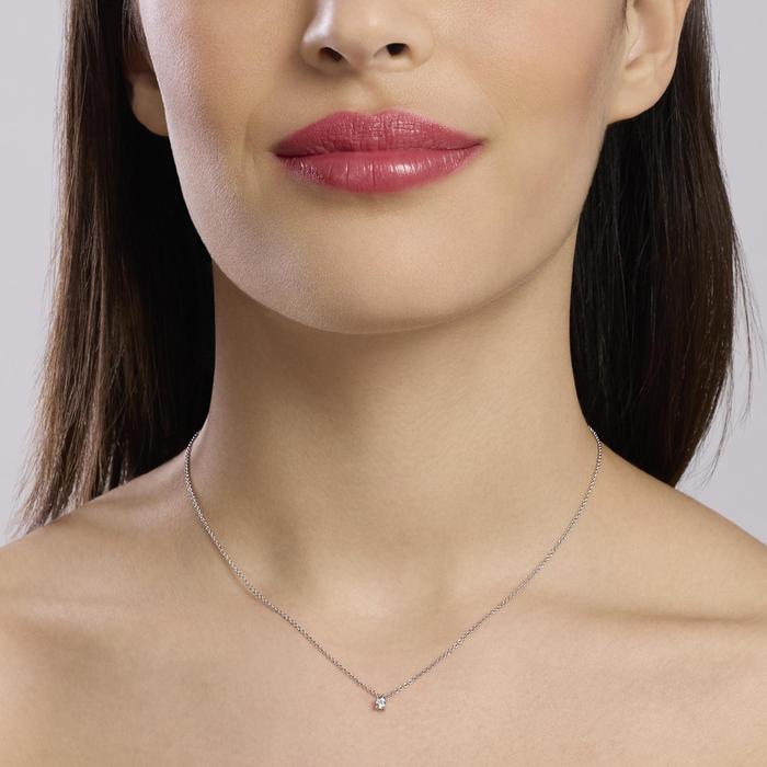 Girocollo con diamante lab-grown My Diamond