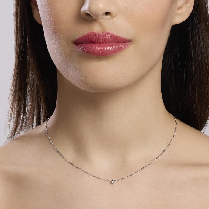 Girocollo con diamante lab-grown 0,06 carati My Diamond