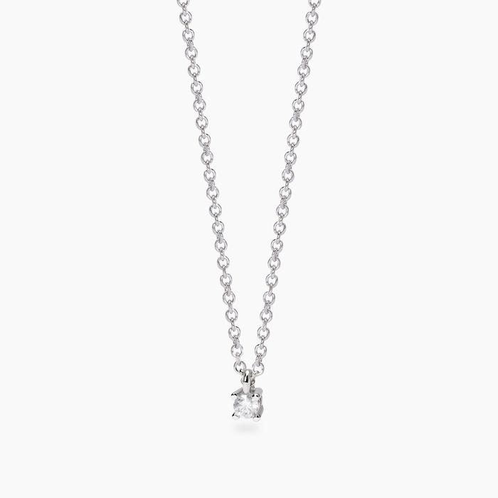 Girocollo con diamante lab-grown 0,06 carati My Diamond