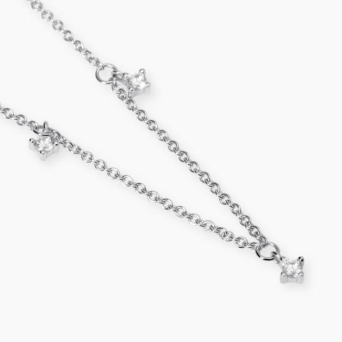 Girocollo con punti luce in diamanti lab-grown My Diamond