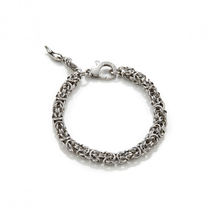 Bracciale mini maglia bizantina