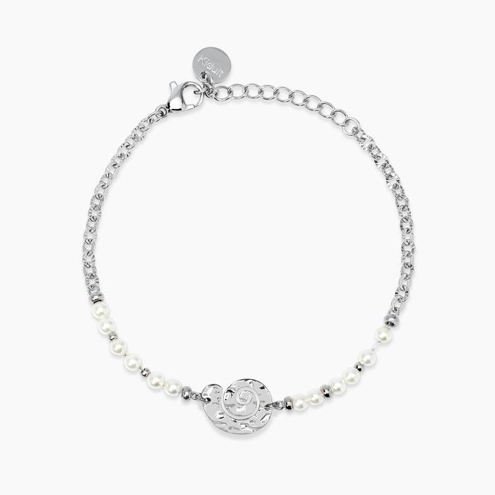 Bracciale con perle e conchiglia Style 68
