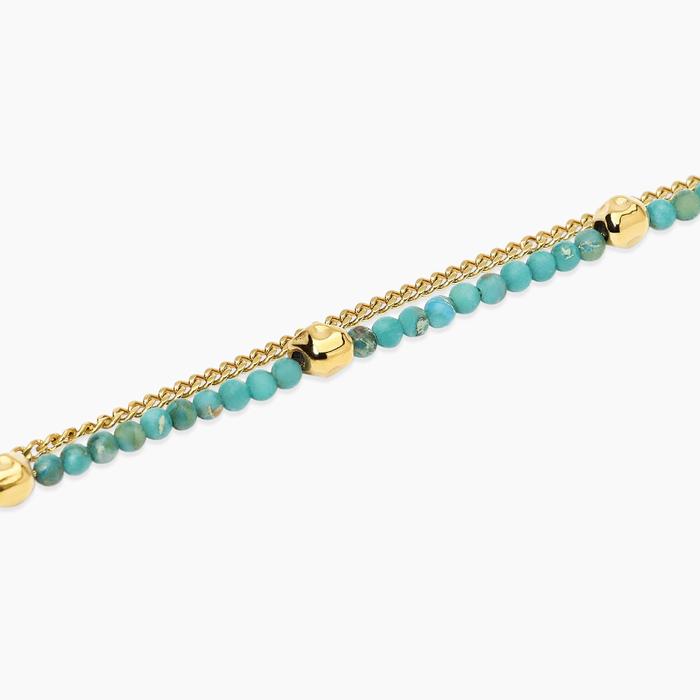 Bracciale regolabile con doppia catena Style 76