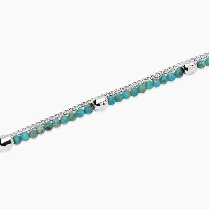 Bracciale regolabile con doppia catena Style 76