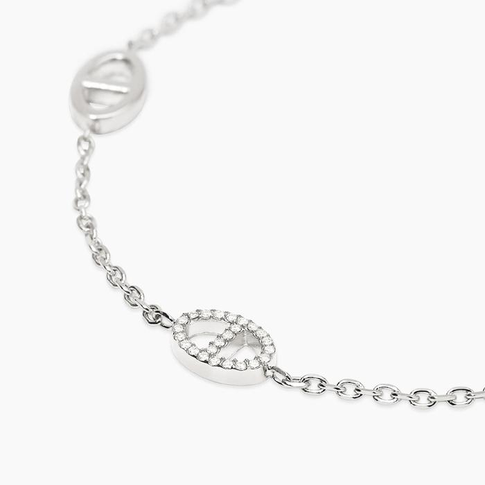 Bracciale regolabile con elementi staffa Style 84