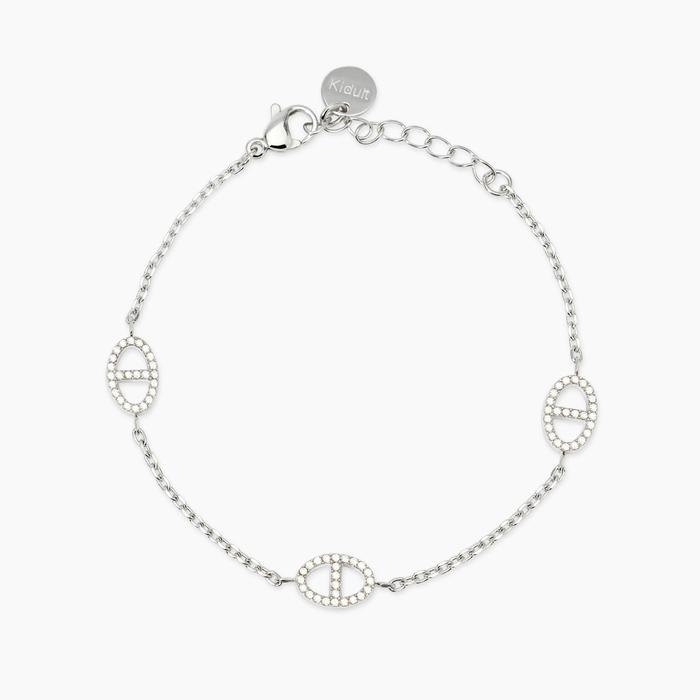 Bracciale regolabile con elementi staffa Style 84