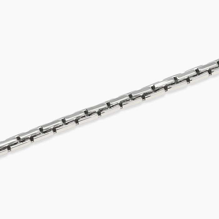 Bracciale in acciaio con catena cardano Style 06
