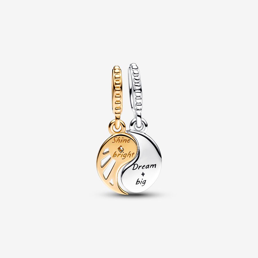 Charm Pendente Sole e Luna Divisibile