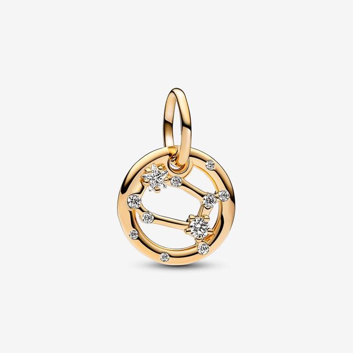 Charm Pendente Segno Zodiacale Gemelli